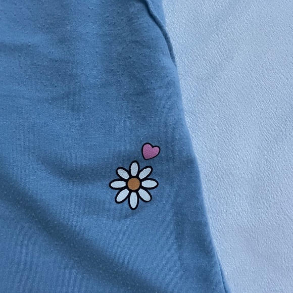 Flowy blue shorts - Picture 3 of 4